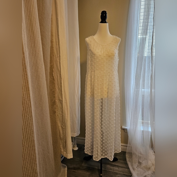 String Ball sleeveless long skirt - Picture 3 of 12